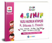 4. Sınıf Yazılı Hazırlık Kitapçığı 2. Dönem 1. Yazılı