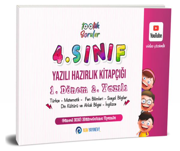 4. Sınıf Yazılı Hazırlık Kitapçığı  1. Dönem 2. Yazılı