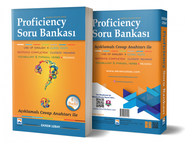 Proficiency Hazırlık Atlama Sınavı Soru Bankası Açıklamalı Cevap Anahtarı ile